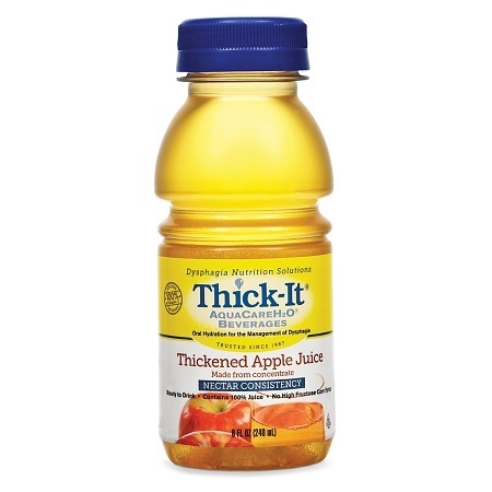 THICK IT CLEAR ADVANTAGE Thick-It Aqua Care H20 Nectar Apple Juice 8 fl. oz., PK24 B455-L9044
